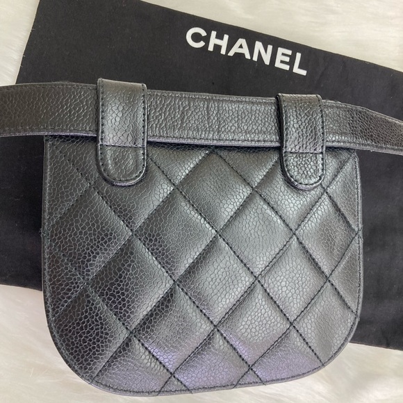 Auth CC Belt Bag Caviar size 80/32 - Picture 5 of 16